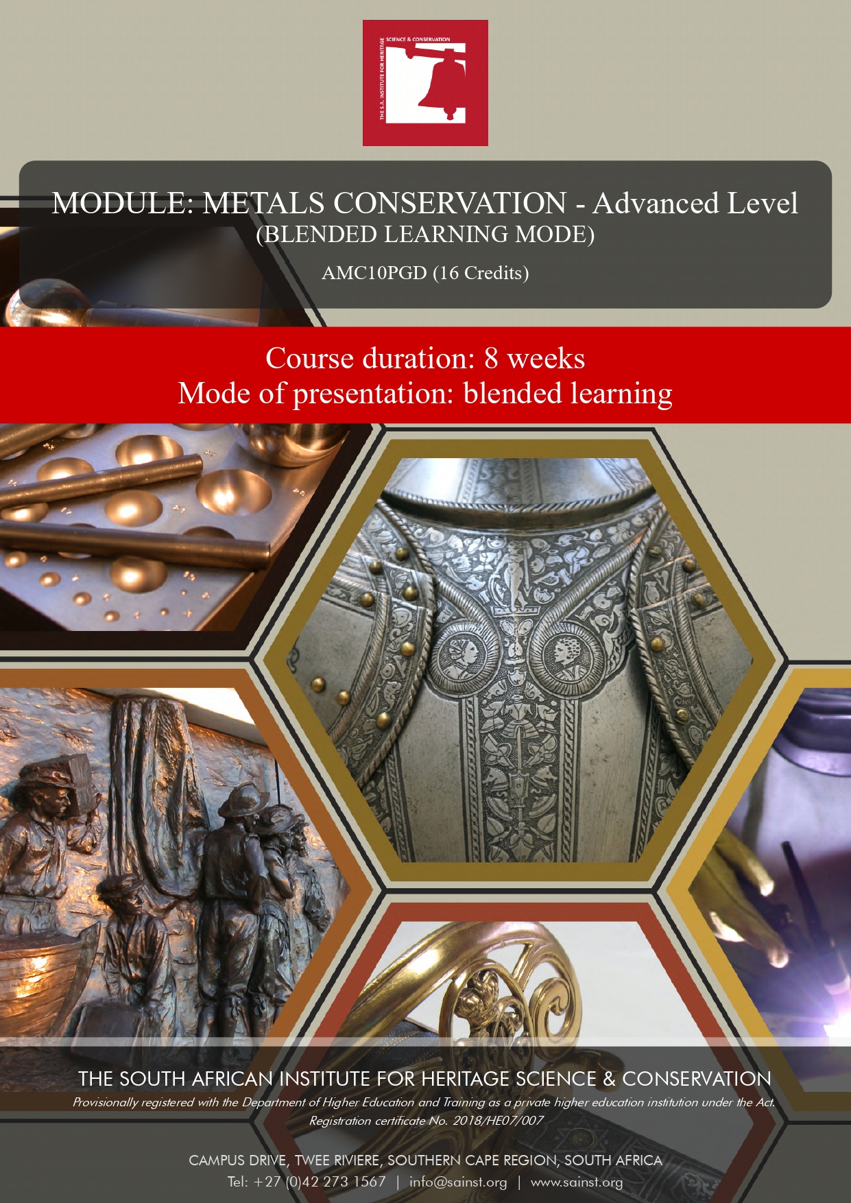 Metals Conservation - Advanced Level